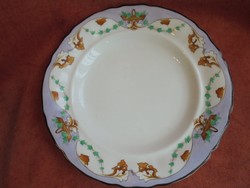 Antik 19.századi porcelán tányér
