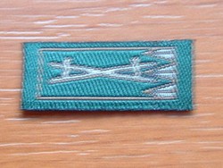 Mh sword decorated service merit badge silver 2.5 x 1 cm # + zs