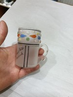 Régi üveg pohár 