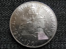 Ausztria 40 éves Burgenland .800 ezüst 25 Schilling 1961 (id23312)