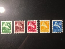 NMÁ! - 1933 World Jamboree teljes bélyegsorozat. Gödöllő, 1933