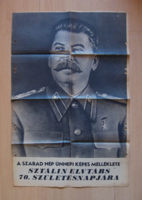 A Szabad Nép Ünnepi képes melléklete – Sztálin elvtárs 70. születésnapjára 