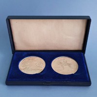 500 forintos ezüst emlékérmék: Budai látkép, Mátyás és Beatrix