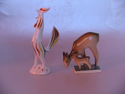 Art deco porcelán figurák (Zsolnay, Hollóházi)