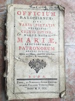 Officium Rakoczianum, sive Varia Pietatis....Buda 1800