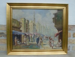Magyar festő 1900-as évek eleje: Keleti jelenet