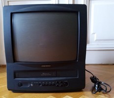 Daewoo hagyományos TV, VHS-lejátszóval