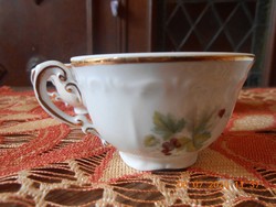 Zsolnay szőlő mintás kávés csészék