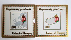 1998 Magyar Dísztokos Forgalmi Sor PP kivitel ezüst 200 forint