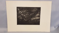 Charles Raszler (1925-2005). Etching for proletarian power