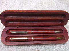Great gift! Branded writing set: pen+Rotring+wooden box
