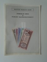 G029.100  Magyar Nemzeti Bank Ismerje meg a forint bankjegyeket 