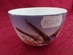 Victoria porcelain Czechoslovakia, antique sugar bowl, with bird pattern. He has!