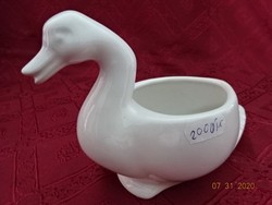 German porcelain duck figure - center of the table, length 15 cm. He has!