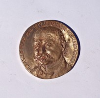 1968 J. R. jelzéssel Dr. László Elek 1841-1919 bronz plakett