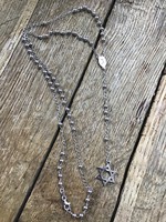 Különleges Izraeli ima fűzér ezüst nyaklánc