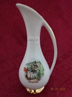 Eigl quality porcelain Austria, Murau, commemorative vase, height 16 cm. He has!