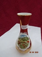 Eigl quality porcelain Austria, gilded vase, Turnau Steier mark. He has!