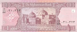 Afganisztán 1 afghani, 2002, UNC bankjegy