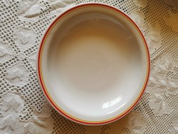 2 db Zsolnay porcelán gyerek mély tányér 