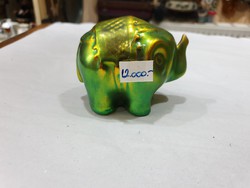 Zsolnay eozin elefánt 