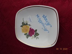 Ravenclaw porcelain rose table centerpiece. With 910 signal. With the inscription Women's Day. He has!