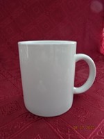 German porcelain cup, height 9.5 cm. He has!