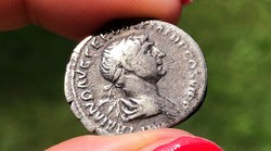 6. Traianus ezüst dénár szép tartásban, RITKA!!