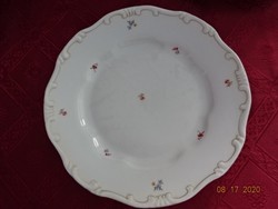Zsolnay porcelain plate, feathered. Used. He has!
