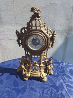 Barokk stílusú kandalló óra 