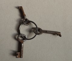 Régi mini kulcsok 