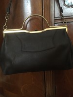 Brown handbag from the 1960s