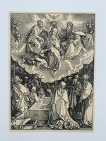 Albrecht Dürer - The Assumption and Coronation of the Virgin, vintage nyomat
