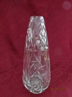 German lead crystal vase, height 25 cm. He has!