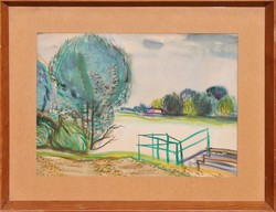 Bartl László: Vízparton,1966