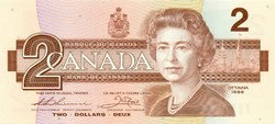 Kanada 2 Dollár 1986 UNC 