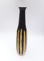 Jelzetlen Illés kerámia váza - retro iparművész kerámia váza