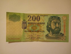Szép 200 Forint 2001  "FA"  !!