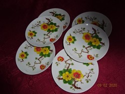 Henneberg German porcelain hand-painted cake plate for 6 people. Its diameter is 17 cm. He has!