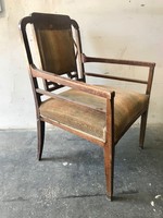 Szecessziós karos szék