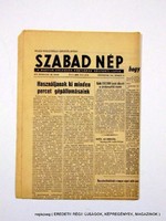 1956 április 12  /  SZABAD NÉP  /  Régi ÚJSÁGOK KÉPREGÉNYEK MAGAZINOK Ssz.:  12444