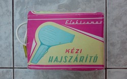 Electric hair dryer from the 70s