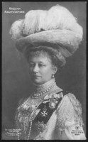 Auguszta Viktória német császárné és porosz királyné, II. Vilmos német császár felesége 1907