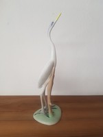 Retro Aquincumi porcelán madár, Demjén Imre tervezése