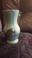 Antique Weimar Floral Porcelain Vase 306.