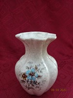 Handmade German ceramic vase. Its height is 17.5 cm. He has!