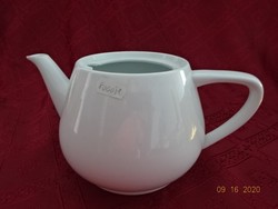 Melitta snow-white German porcelain teapot, without lid. Its height is 12 cm. He has!