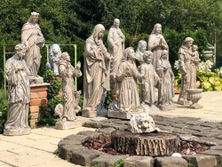 Restored sacred sculptures