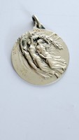 1964-es biliárdverseny ezüst érem medál  függő jelzett ezüst