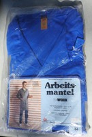Retro German blue original work coat